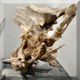D41. Driftwood sculpture. 